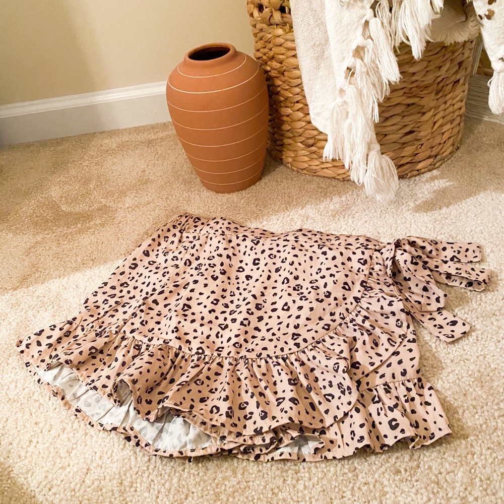 Perfect Game Day Cheetah Print Skort